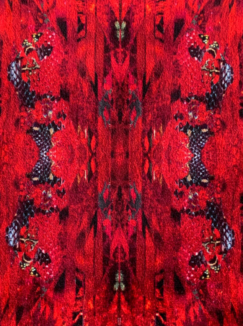 Viper Velvet Fabric - Image 3